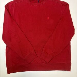 Izod Men's Rich Red Crewneck Sweater